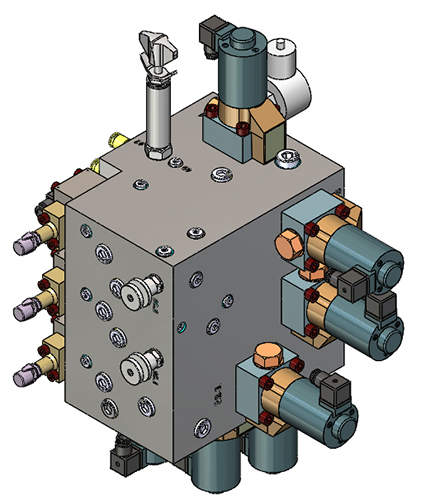 Hydraulic Manifold Block